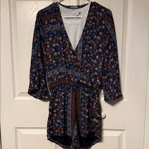 Abbeline Multicolor Floral Romper
